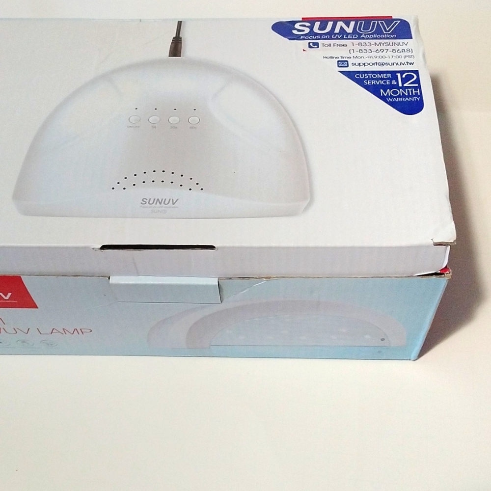 2 - 1 LED/UV LAMP